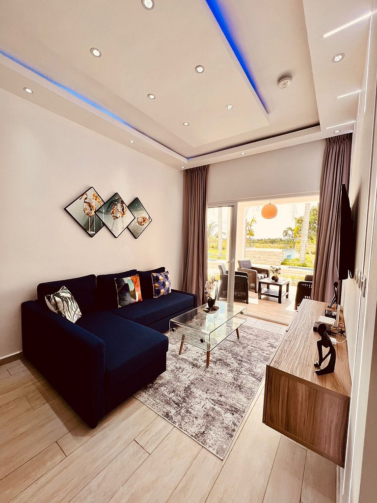 Pool & Golf View Condo Inside Hard Rock Area