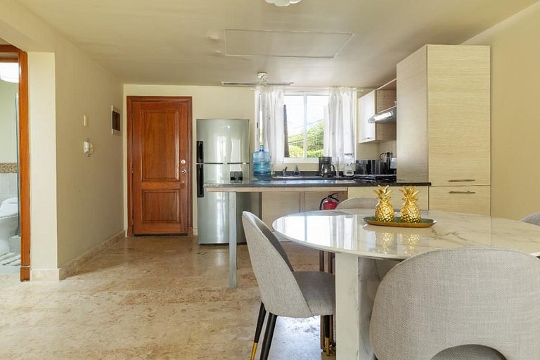 1BR • Playa Turquesa • Beach Access + BBQ