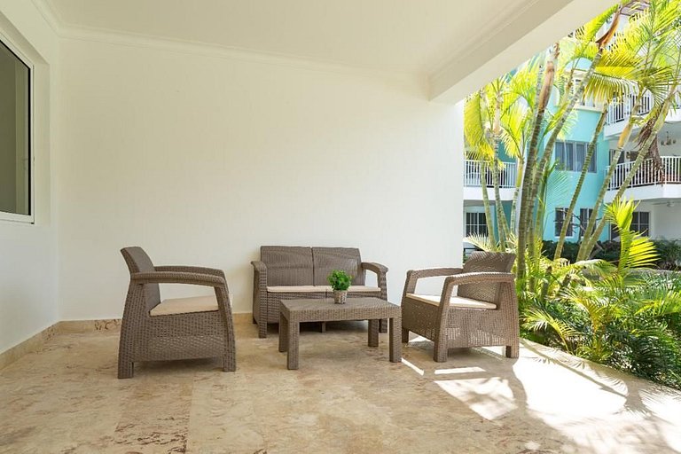 1BR • Playa Turquesa • Beach Access + BBQ