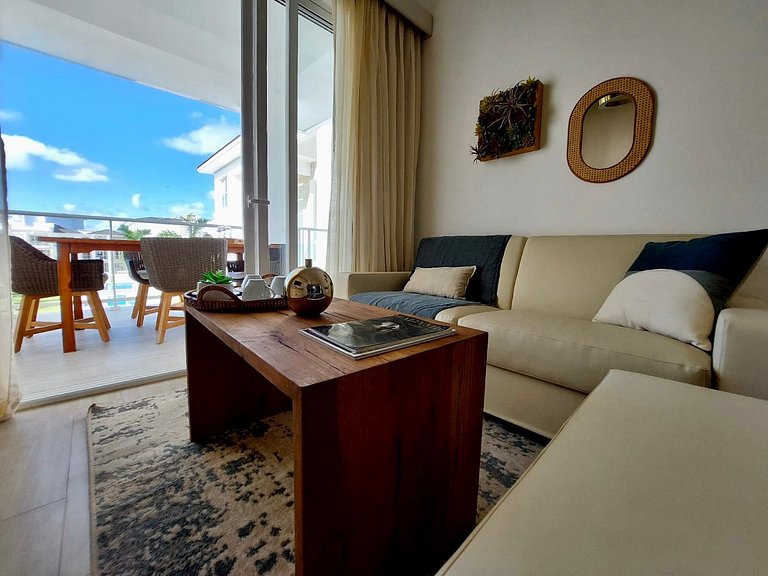 Unique Pool & Golf view retreat 1BR in Hard Rock