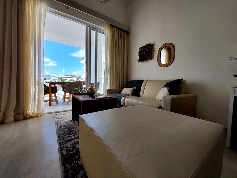 Unique Pool & Golf view retreat 1BR in Hard Rock