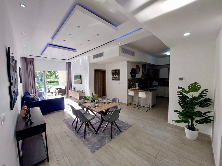 Pool & Golf View Condo Inside Hard Rock Area