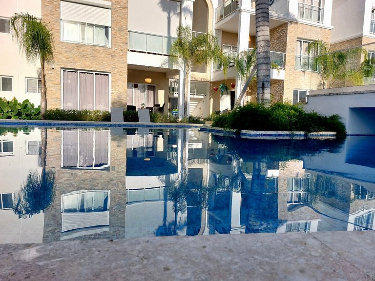 Relax Apto Pool and Golf View in Hard Rock Golf