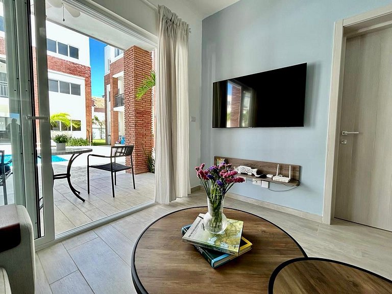 Cozy 2BDR • Pool View • Prime Bávaro Location