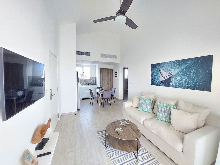 Cozy 1BDR with Pool Golf View in Hard Rock Golf