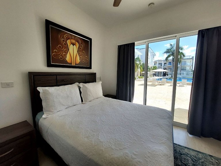 Cana Pearl 2BR Getaway | Pool & Golf Views