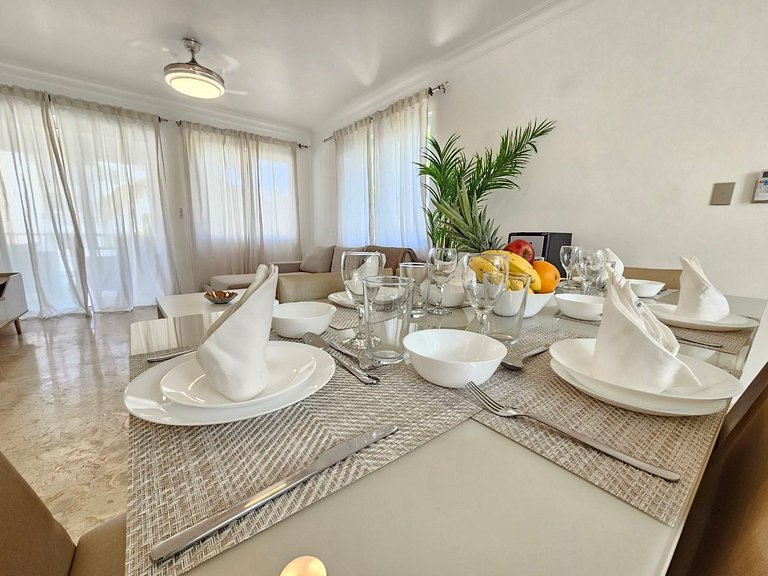2BDR Beach Access at Playa Turquesa Los Corales PC