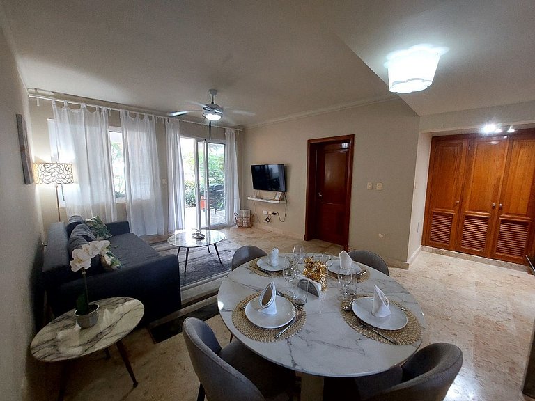 1BR • Playa Turquesa • Beach Access + BBQ