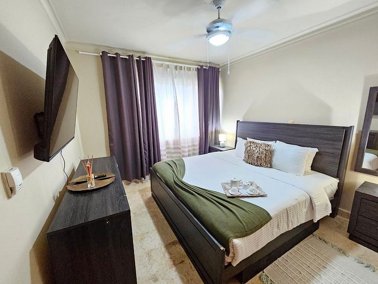 1BR • Playa Turquesa • Beach Access + BBQ