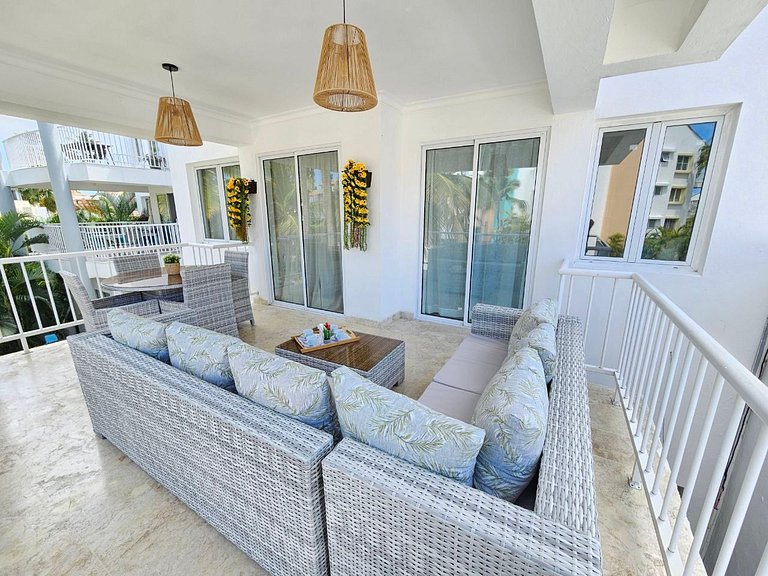 2BDR Beach Access at Playa Turquesa Los Corales PC