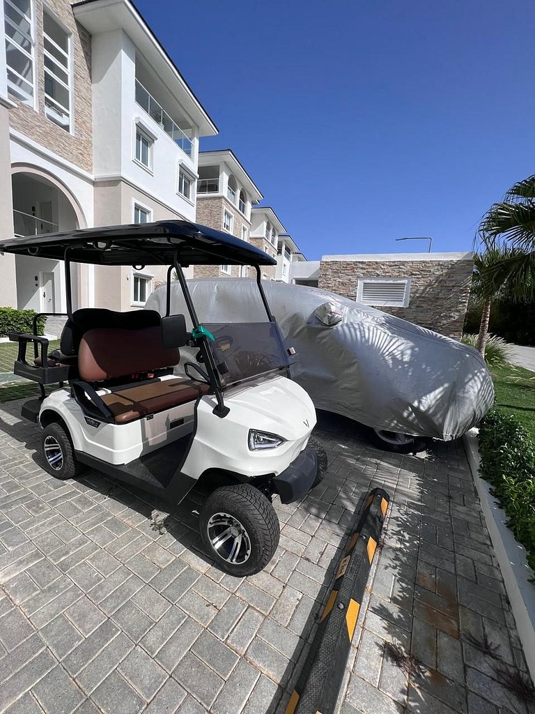Luxury Condo& Golf Cart Included in Cana Pearl