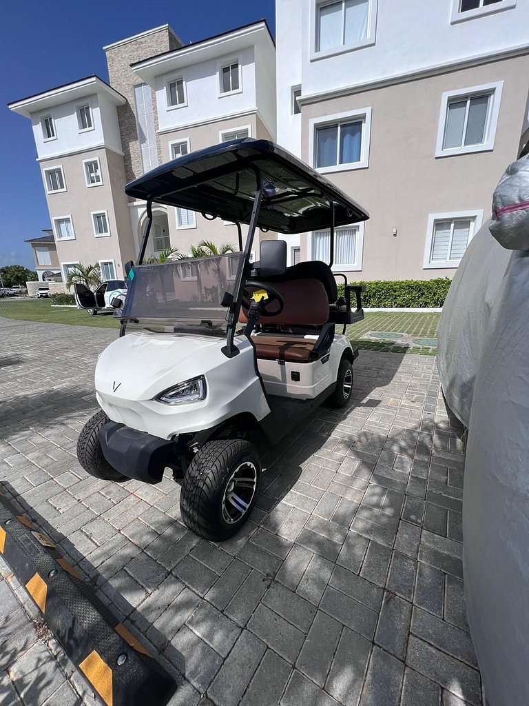 Luxury Condo& Golf Cart Included in Cana Pearl
