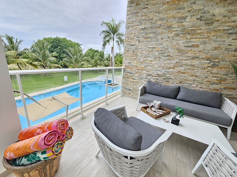 Luxury Apt with Pool Golf View in Hard Rock Golf