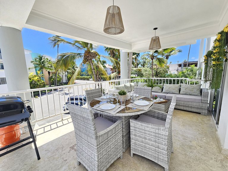 2BDR Beach Access at Playa Turquesa Los Corales