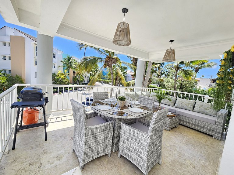 2BDR Beach Access at Playa Turquesa Los Corales PC