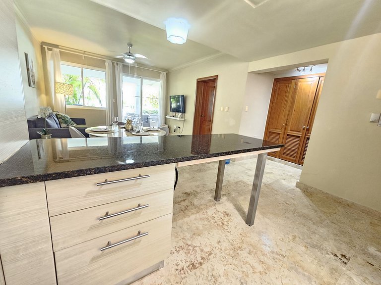 1BR • Playa Turquesa • Beach Access + BBQ