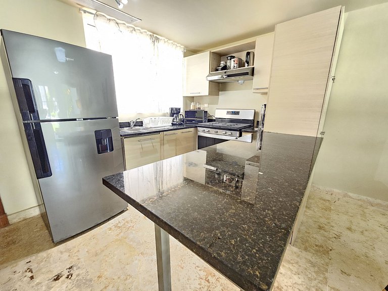 1BR • Playa Turquesa • Beach Access + BBQ