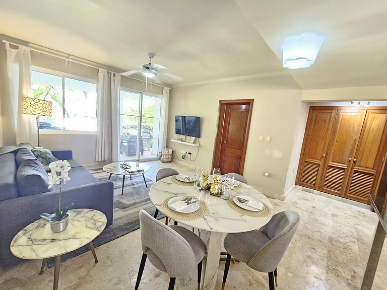 1BR • Playa Turquesa • Beach Access + BBQ