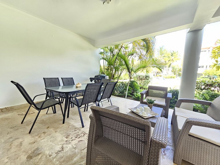 1BR • Playa Turquesa • Beach Access + BBQ