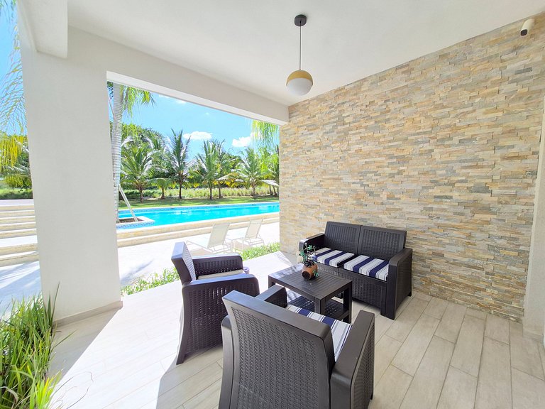 Pool & Golf View Condo Inside Hard Rock Area