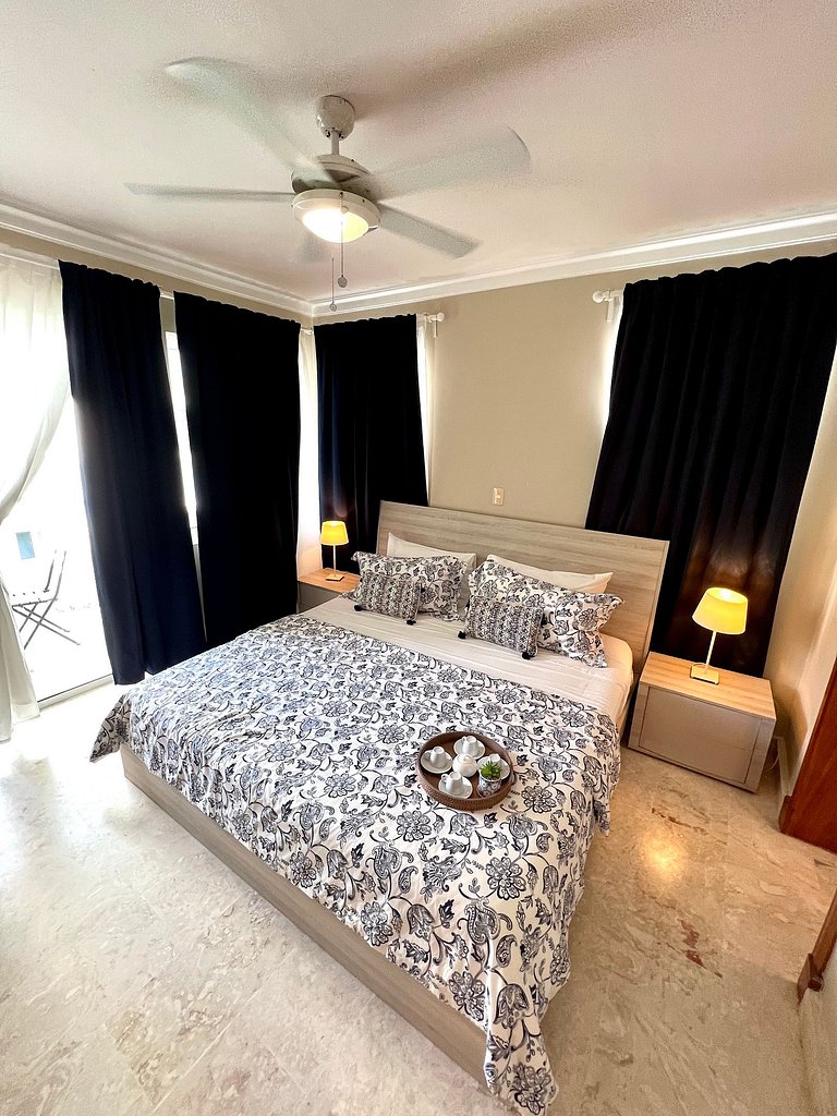 Playa Turquesa 3BR • BBQ • Oceanfront Stay