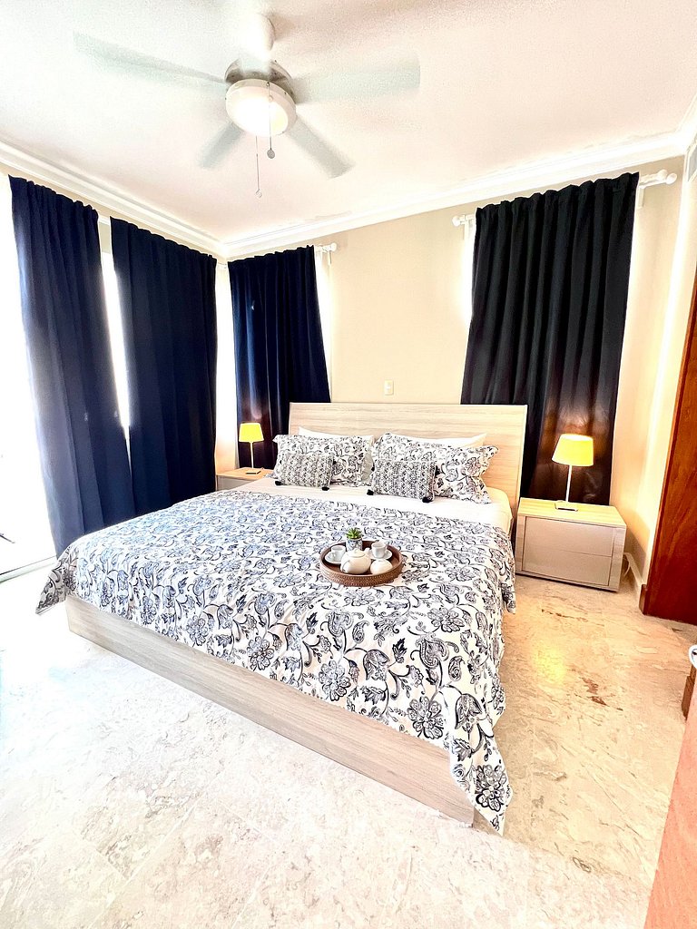 Playa Turquesa 3BR • BBQ • Oceanfront Stay