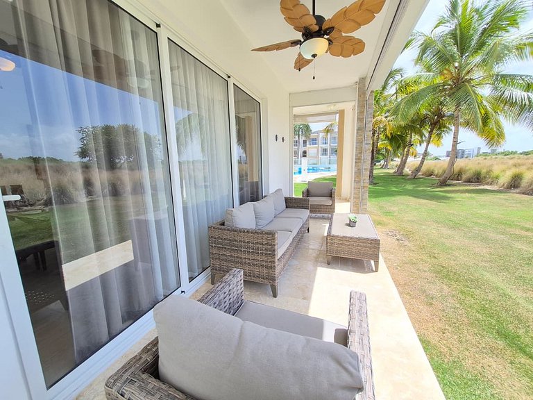 Cana Pearl 2BR Getaway | Pool & Golf Views