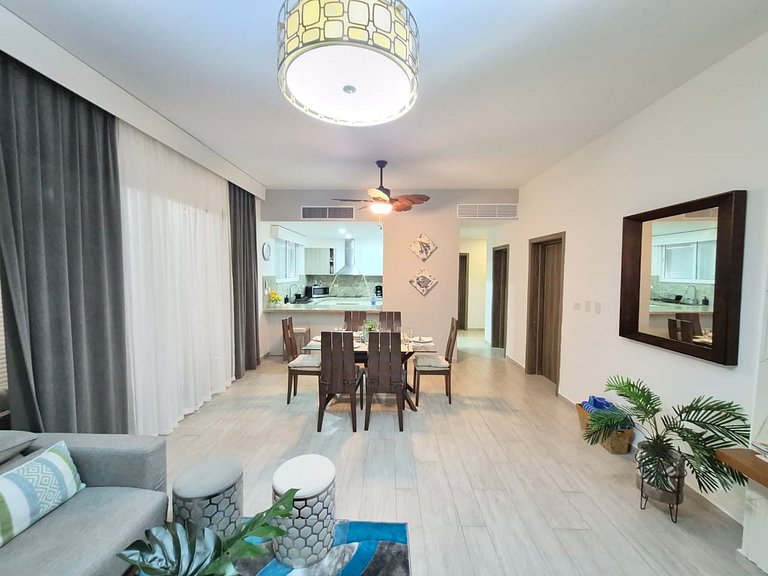 Cana Pearl 2BR Getaway | Pool & Golf Views