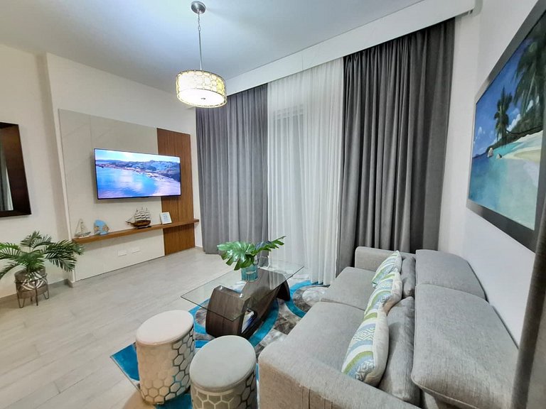 Cana Pearl 2BR Getaway | Pool & Golf Views